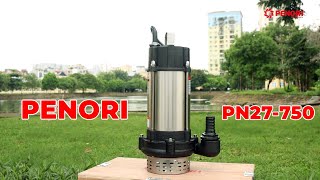 Giới Thiệu Máy Bơm Chìm 1HP PENORI PN27-750 | TESCO VIỆT NAM