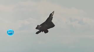 F-22 Raptor in INDIAN ocean!