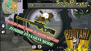 AWM ONLY!! RUSUH DI AKHIR MATCH PAKE AWM!!-GARENA FREE FIRE