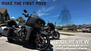 1901 Review of my 2023 Indian Motorcycle Pursuit Dark Horse Premium