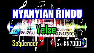 Yelse - Nyanyian Rindu | Nada Rendah [Karaoke] | sx-KN7000