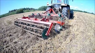 Zrywka ścierniska -  🚜 - gruberowanie 2017