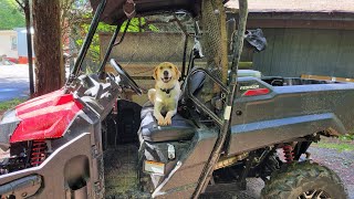 New toy in the garage! Honda pioneer 700 review trail ride and upgrades