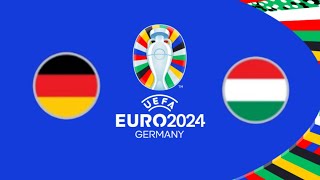 NÉMETORSZÁG - MAGYARORSZÁG EURO2024     (Második csoport meccs)