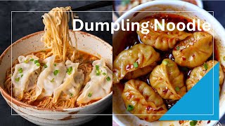 Local Singapore Foodie Dumpling Noodles and Minced Pork Noodles