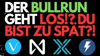 Der BULLRUN geht los!? JETZT noch INVESTIEREN? VTHO/VeChain Es geht LOS! Portfolio Update Teil 4