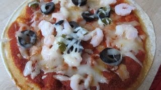 Mexican Seafood Pizza