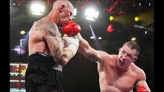 PAUL GALLEN Vs BARRY HALL FIGHT Highlights