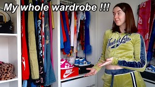 Showing you EVERYTHING in my wardrobe *massive clothing haul*