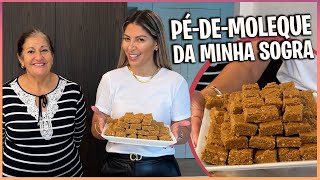 RECEITA DE PÉ-DE-MOLEQUE DA MINHA SOGRA