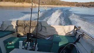 running out the 1977 85 HP Evinrude