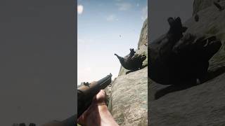 一槍射翻野豬Shoot the wild boar with one shot #gamehighlights #游戏精彩时刻 #reddeadredemption #荒野大镖客2