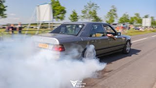 Modified Cars Leaving *Deutsche Autofest 2023* | Crazy burnouts, Accelerations, Pops&Bangs,...