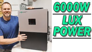 Lux Power 6k Off Grid Inverter - Pure Sine Wave