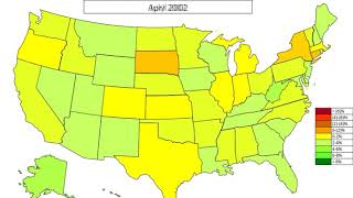 Map Changes in Personal Income by State 1980 to Q2 2017