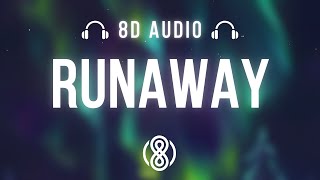 Aurora • Runaway🎧8D Audio🎧 | (Lyrics)