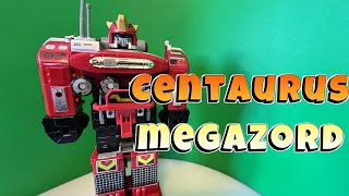 Retro Toy Review CENTAURUS Megazord Power Rangers Lost Galaxy