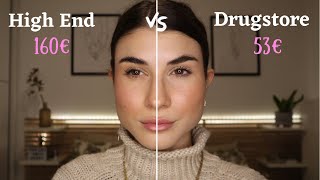 Full Face Drugstore vs High End Products |Kalina