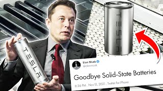 Tesla 4680 Battery will be the last solid state battery   Elon Musk