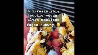 cookies moelleux façon subway #cookies #chococookies