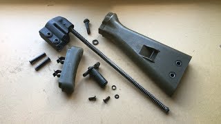 How To Disassembly H&K G3 Stock