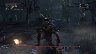 Bloodborne Father  Gascoigne - Cannon to the Face