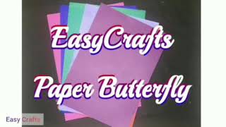 Paper Butterfly for Wall Decor | Wall Art | Easy Crafts