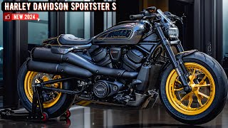 ALL NEW 2024 HARLEY DAVIDSON SPORTSTER S Using a special Revolution Max 1250T V-Twin engine