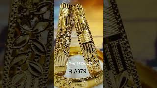 Fancy latest gold bangles design / cnc bangles latest design / #youtubeshorts #goldbanglesdesign