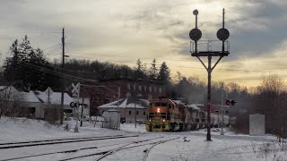 Colorful SD40 Quartet on BPRR RISI - 12/28/2022