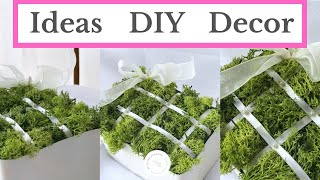 🌿 𝐂𝐨́𝐦𝐨 𝐡𝐚𝐜𝐞𝐫 𝐮𝐧 𝐩𝐨𝐫𝐭𝐚 𝐀𝐧𝐢𝐥𝐥𝐨𝐬 con cintas, perlas y Chalk paint. Reciclaje para bodas. DIY Novias