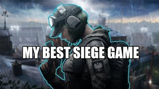 My best siege game - Rainbow six siege (epic moment)