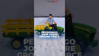 Экспрес-обзорчик Peg Perego John Deere Ground Force 😎 Трактор для маленьких дачников 🧺