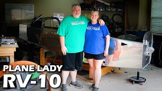 Vans RV10 Aircraft - Plane Lady Shop Tour