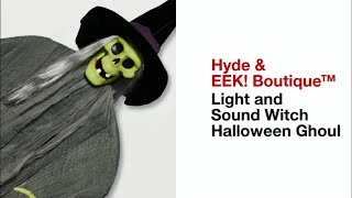 Light and Sound Witch Halloween Ghoul - Hyde & EEK! Boutique™