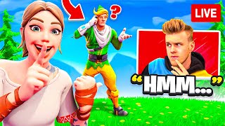 Sneaking Into FAMOUS YouTubers Fortnite Games...