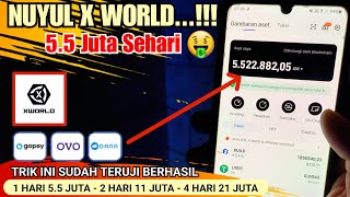 MAAF🙏 SAYA BONGKAR SEMUA - Trik Curang Mendapatkan Uang Gratis Dari Aplikasi Xworld Untuk Pemula