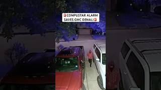 #Compustar alarm saves GMC Denali!