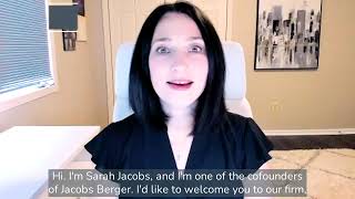 Get to Know Co-Founder of Jacobs Berger - Sarah Jacobs