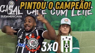 React Reações Corinthians x Racing estamos nas oitacas #casal #futebol #reaction #corinthians