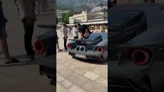 Ford GT arriving at the Monaco Casino 😎🎰