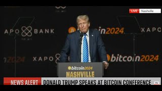 **TRUMP SPEAKING**MILADY MEME COIN  JASMY COIN  BTC  $NFK  CAW  CRONOS  DEFI   \  ***WE ARE LIVE***