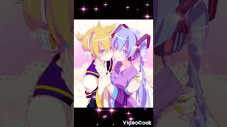 Hatsune Miku et Kagamine Len