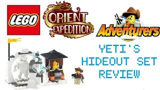 Lego Adventures Orient Expedition Yeti's Hideout Set Review from 2003