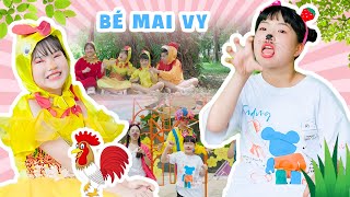 Liên Khúc Meo Meo Meo Rửa Mặt Như Mèo, Đàn Gà Trong Sân - Top Bài Hát Con Vật Các Bé Thích Nghe