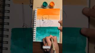 Indian flag 🇮🇳|| Independence day drawing|| Mahatma Gandhi ji #art #viral #reels #shorts #gandhi