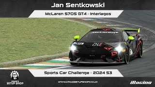 iRacing - 24S3 - McLaren 570S GT4 - Sports Car Challenge - Interlagos - Jan