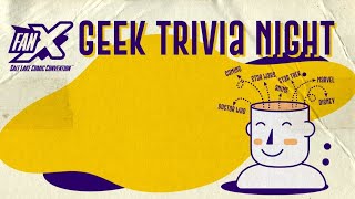 Geek Trivia with FanX: September 2020