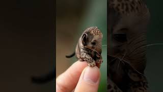 From Tiny Leopard to Mini Mammoth: The Cutest Fingertip Transformation!