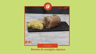 Rotolo di coniglio ripieno